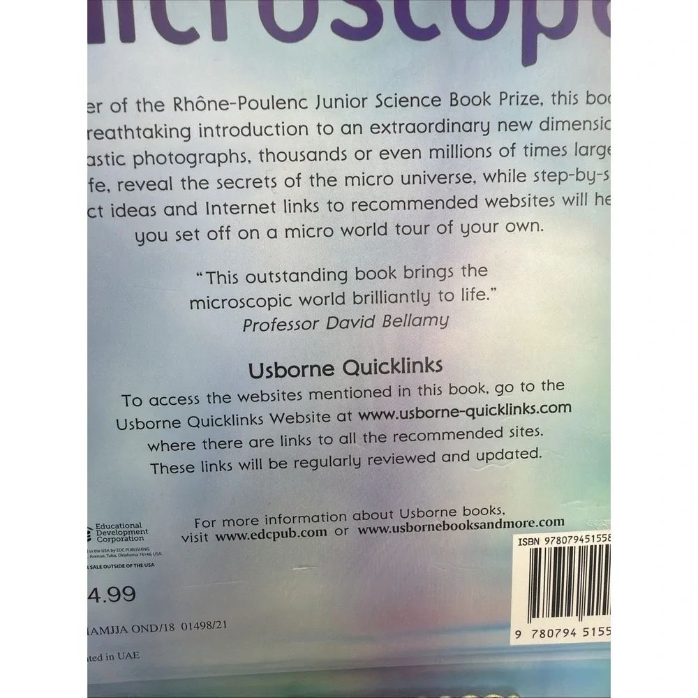 The Usborne Complete Book of the Microscope: Internet-Linked